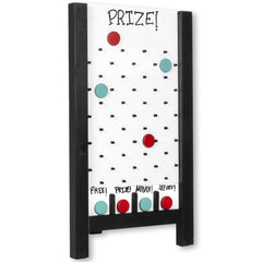 Ilyapa prize drop board on display to attract crowds at events.