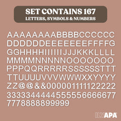 Ilyapa colorful letters and numbers aiding early math and letter recognition