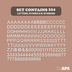 Ilyapa number magnets for early numeracy on metal surfaces