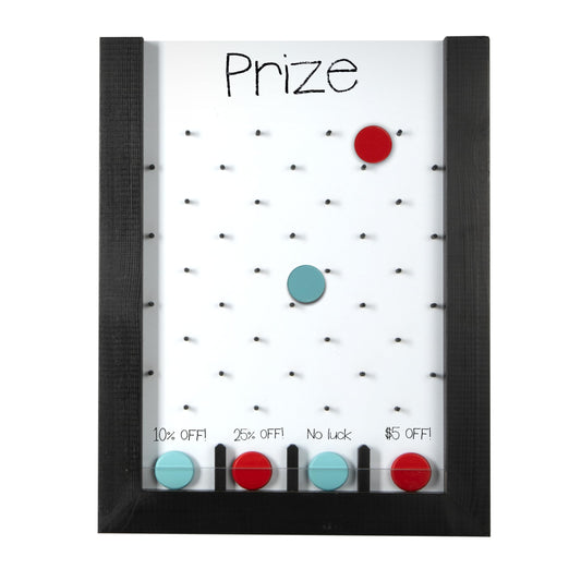 Ilyapa Plinko board front view showing compact, portable design for events