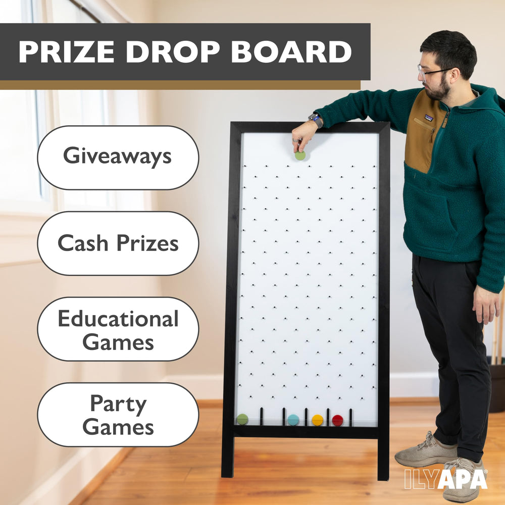 Ilyapa prize drop board eraser for quick cleanup between rounds