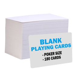 IMAGAME poker-size blank playing cards for custom flashcards and games