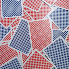 IMAGAME smooth-front frosted-back design improves dealing visibility.