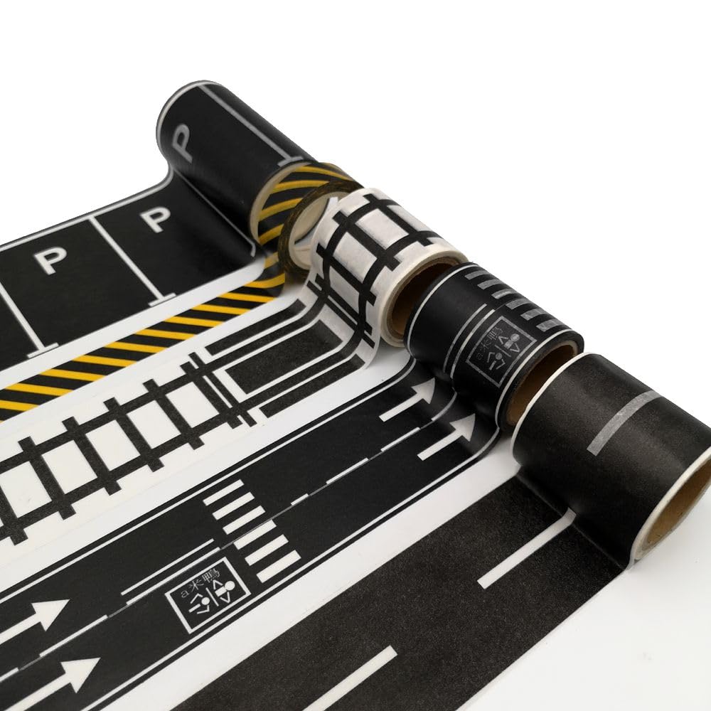 DSPITWOD road tape assembly showing easy setup and tearing