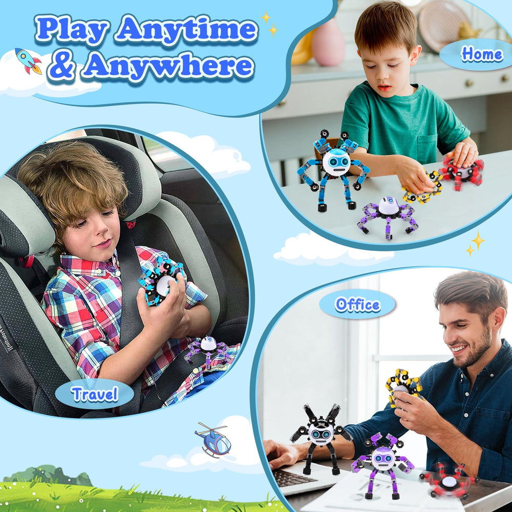 ASIOWELY kids and adults-friendly design supports sensory engagement.