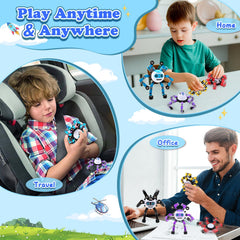 ASIOWELY kids and adults-friendly design supports sensory engagement.
