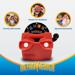 IMAGE3D RetroViewer red outer shot highlights durable, tactile nostalgia for family memories.