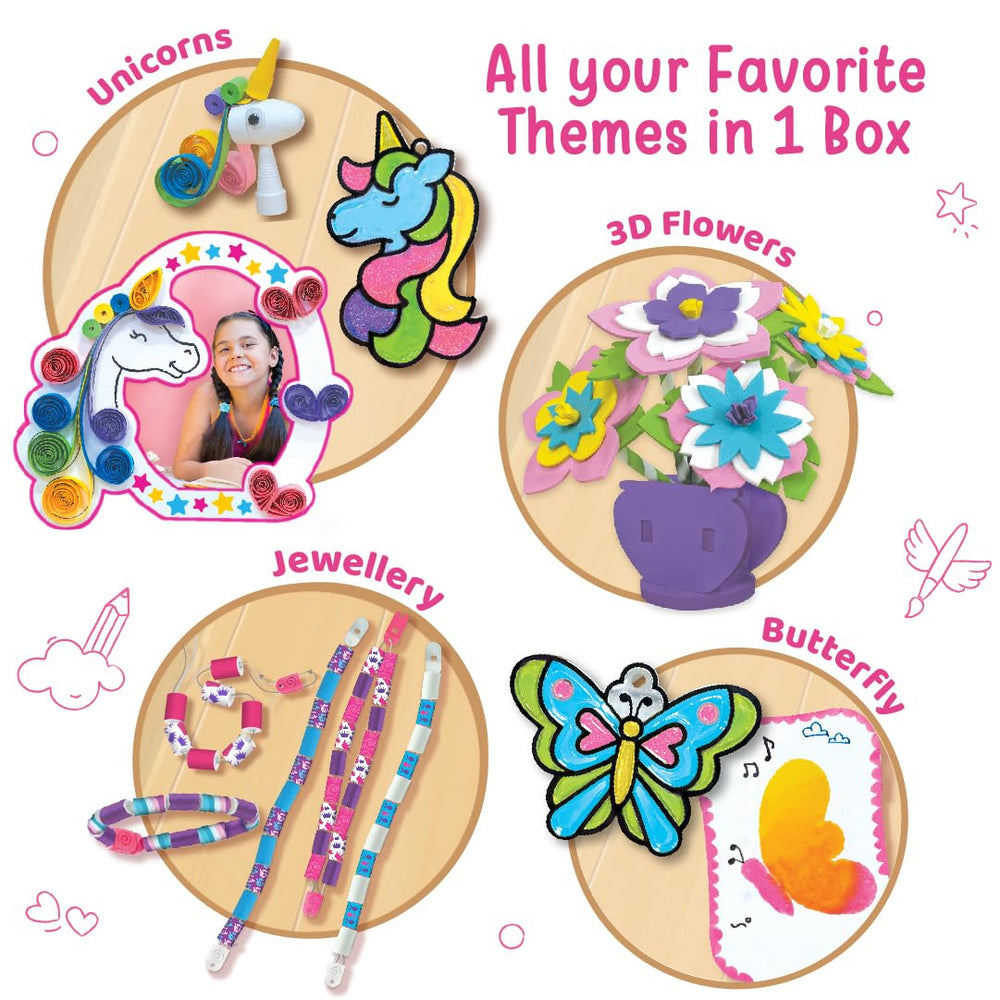 Imagimake Fabulous Craft Kit: glitter paints add shine to crafts and imaginative play.