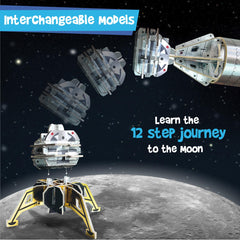 Imagimake Mapology magnetic astronaut pieces enable easy placement