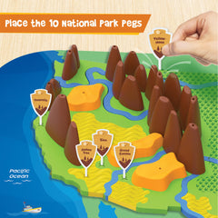 Imagimake Mapology USA Puzzle lakes pieces support visualizing reservoirs and lake regions.