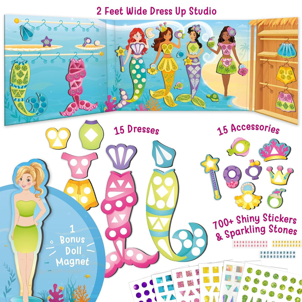 Imagimake Mermaid dresses collection for endless mix-and-match fashion play