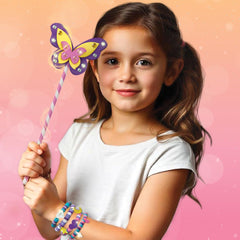 Imagimake Princess Craft Kit sparkling-stones for dazzling accents