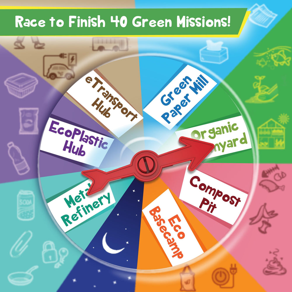 Imagimake Rescue Quest mission tokens track progress toward Green Champion goals