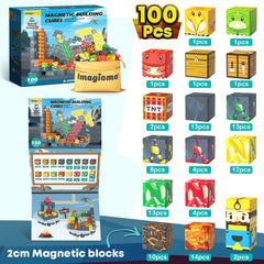 Imagiomo colorful blocks support hands-on learning and fine motor development.