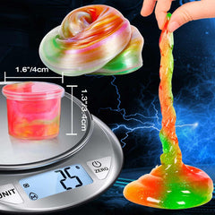 iMelitoy reusable-slime-jar: non-sticky, easy to store after use