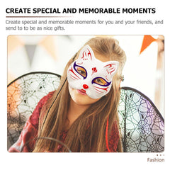 IMIKEYA blank craft mask for DIY costume design and painting