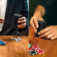 ImnBest dice cups in case ready for travel to game night.