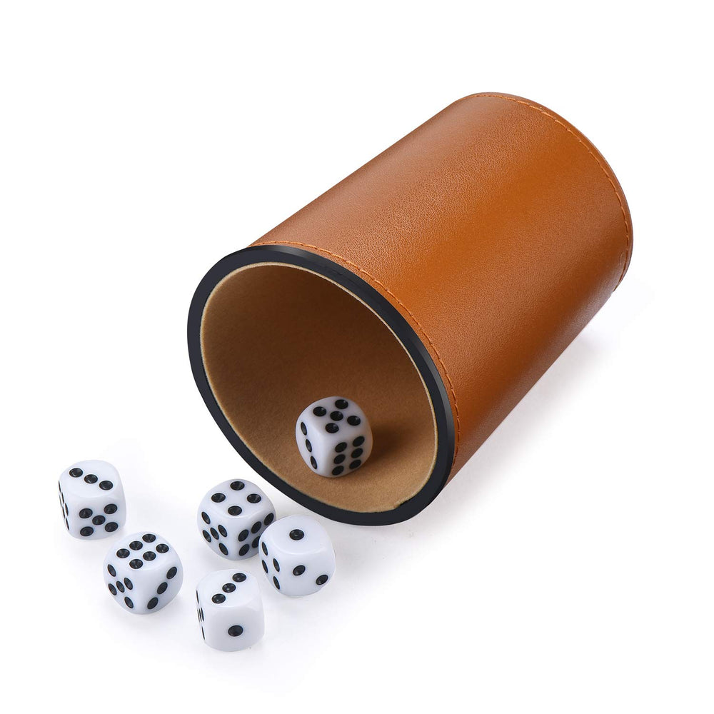 ImnBest dice cups on table ready for casual or party games