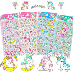 IMNEXT2U Puffy Stickers pack-4-sheets for bottles, books, and laptops.