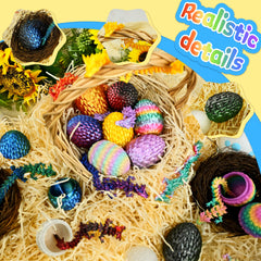 Impossmaker dragon egg textured scales on bright translucent shell.