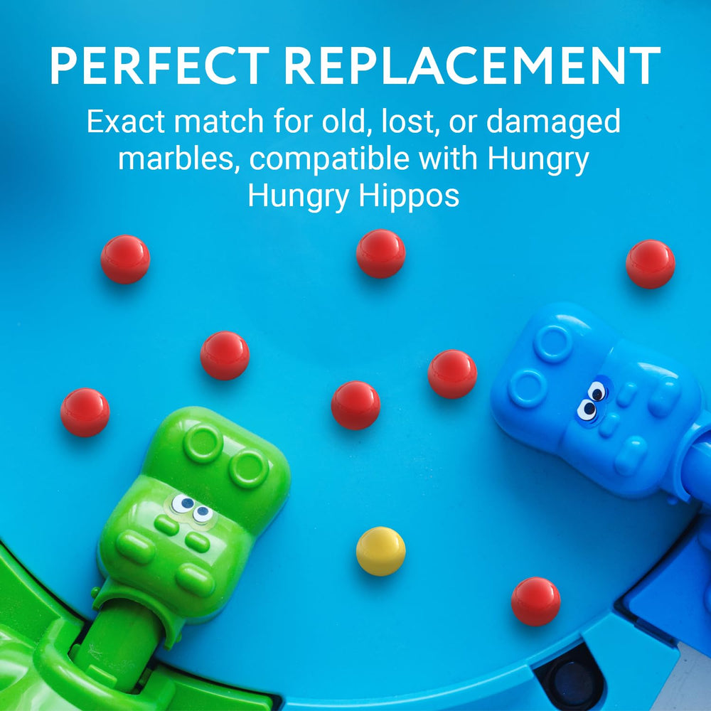 IMPRESA marbles compatible with multiple games beyond Hungry Hippos