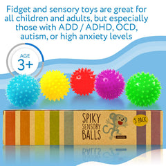 Adults at a desk benefit from IMPRESA Spiky Balls for calm focus.