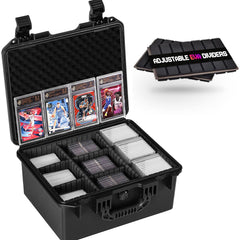 INCHOICASES Sports Card Case exterior view showcasing waterproof, durable protection.