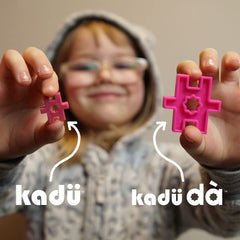 KADU Rainbow classroom-friendly set encouraging cooperative play and sharing