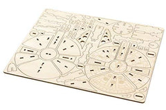 IncrediBuilds Millennium Falcon eco-friendly FSC wood supports sustainable crafting.