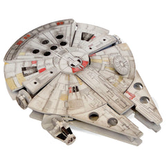 IncrediBuilds Millennium Falcon painting scene, enabling creative customization.