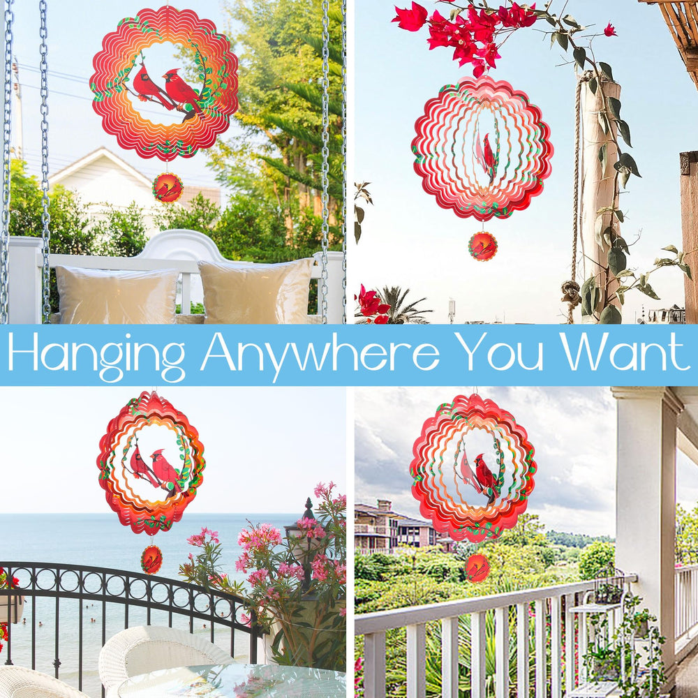 INCROYDAY 360-degree swivel hook enables easy hanging from any location.