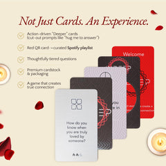 INDEEP interaction-bonding cards encourage meaningful exchanges