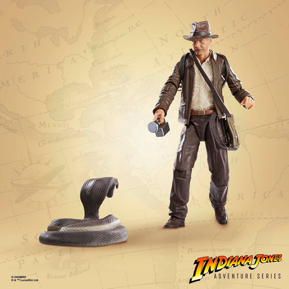 Indiana Jones Dial of Destiny flashlight accessory enables exploration scenes.