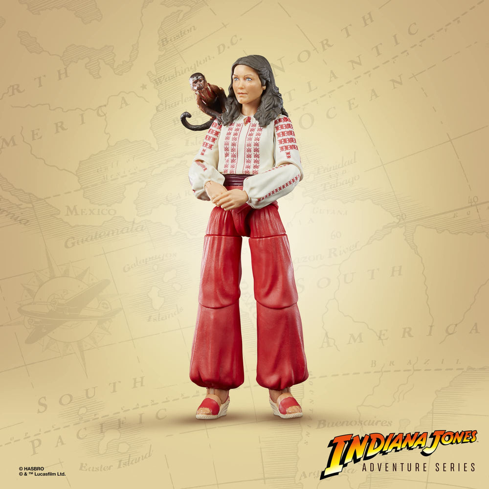 Indiana Jones Marion Ravenwood figure honors the Raiders of the Lost Ark legacy.