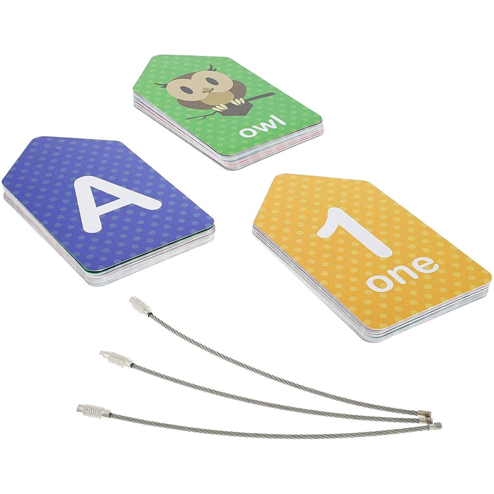 Infinite Curiosity 78-card laminated set supports early literacy and numeracy