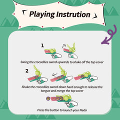 Infinity Nado mini spinning top included for quick, friendly battles.