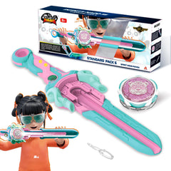 Infinity Nado battler spinning top in motion boosts hand-eye coordination during play.
