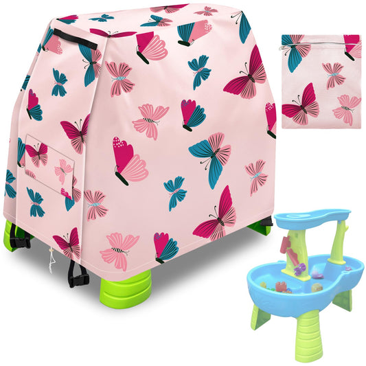 Infowush Kids Water Table Cover guards outdoor toys with durable Oxford fabric.
