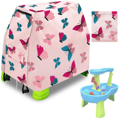 Infowush Kids Water Table Cover guards outdoor toys with durable Oxford fabric.