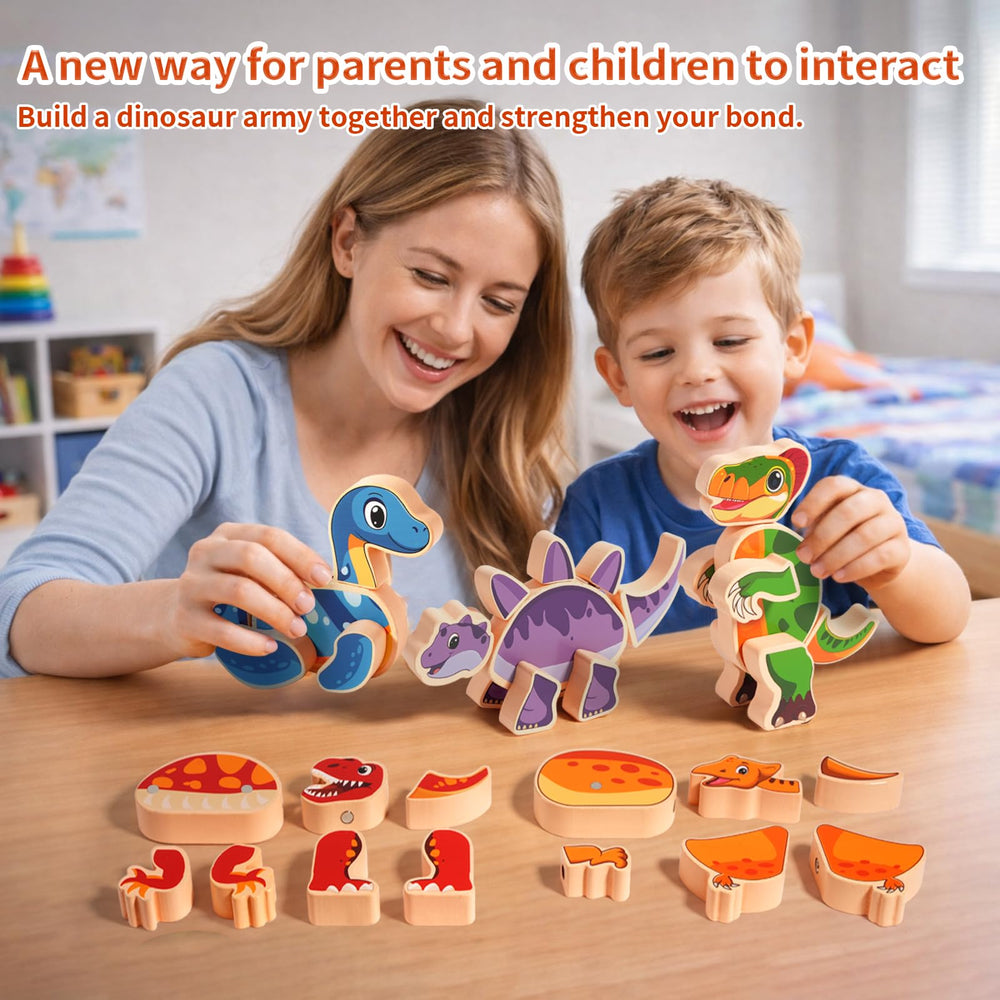 INIFEIDALA colorful-dinosaurs-playtime invites cooperative, open-ended play.