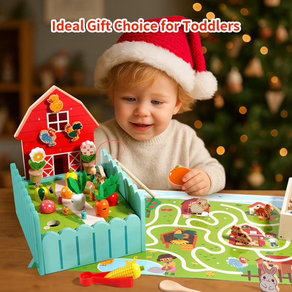 INIFEIDALA Farm Toy classification boxes support sorting skills