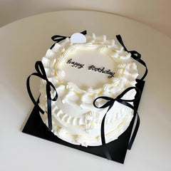 iNINGER baby shower bow decor adds timeless sophistication