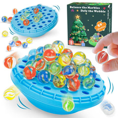 INKZOO Marble Balance base tilt in action for engaging family challenge.