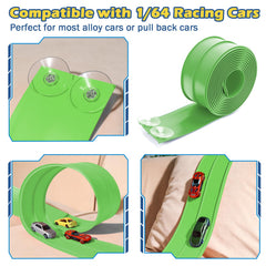 INKZOO Suction cups securely attach to windows or smooth surfaces.