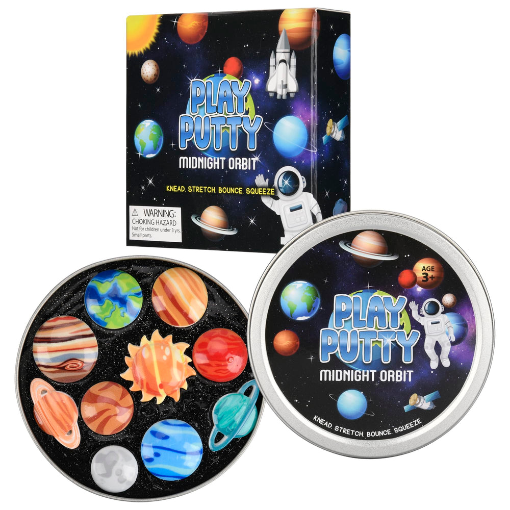 INNER-ACTIVE Play Putty Uranus charm champions tactile input during hands-on play.