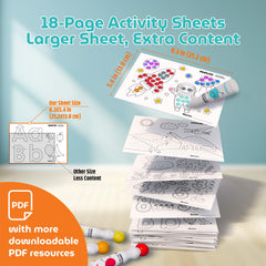 INNMUSE printable PDF pages extend play with seasonal and educational designs