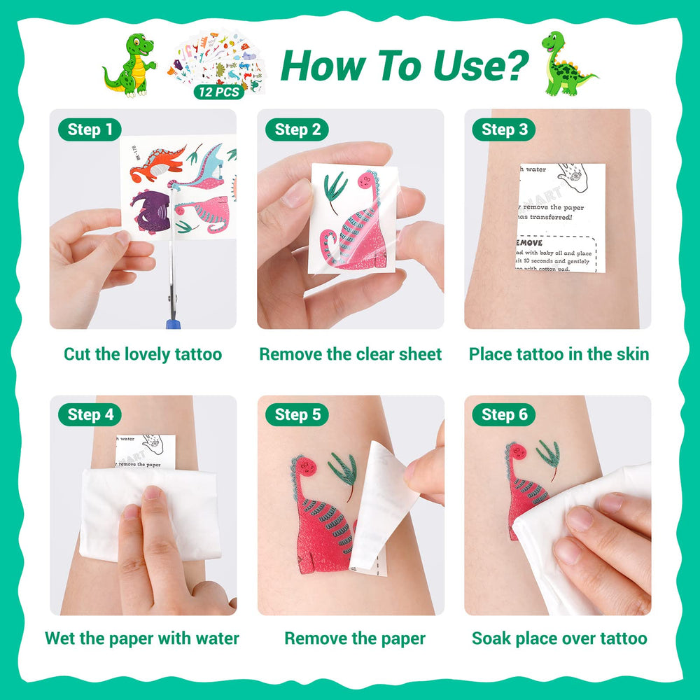 INNOCHEER dinosaur keychains offer keepsake souvenirs for guests.