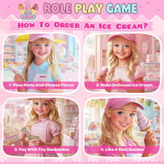 INNOCHEER ice cream scoop and spoon introduce measurement and counting during play
