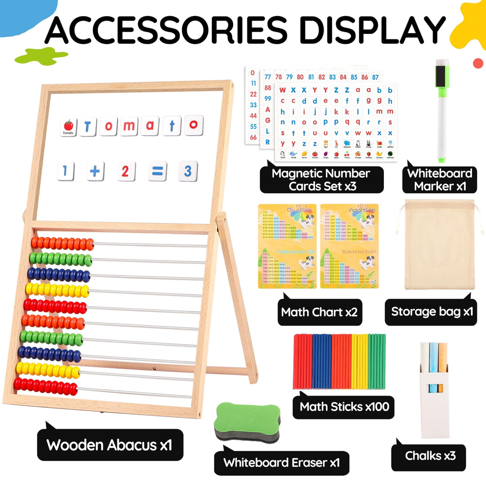 INNOCHEER magnetic letters and numbers pack supporting early literacy and numeracy