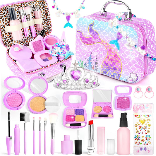 INNOCHEER pretend makeup case for imaginative toddler play
